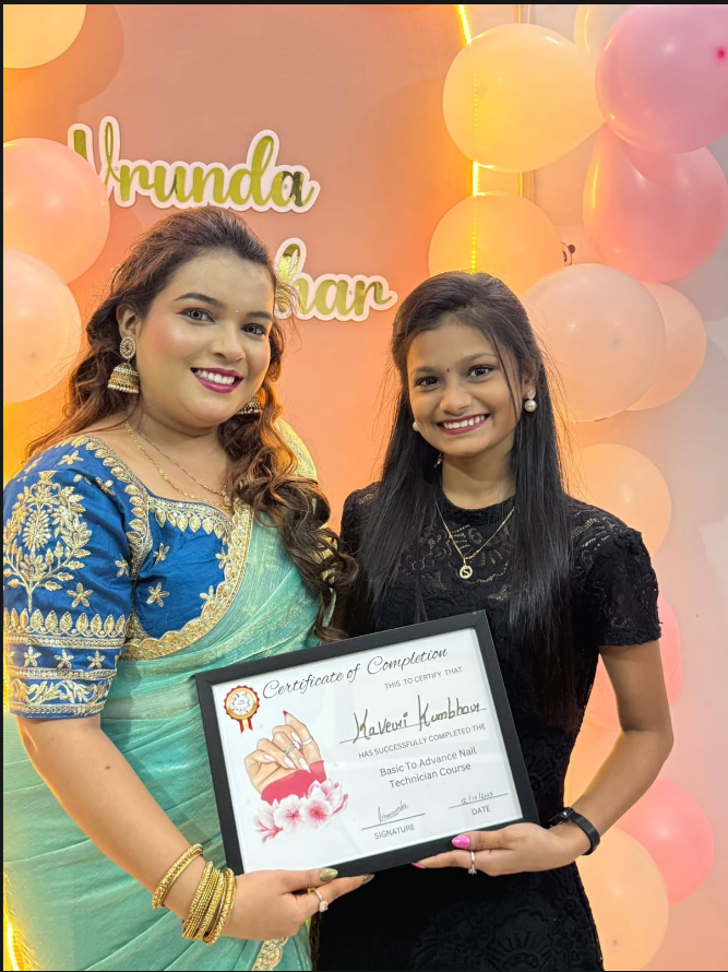 Kaveri Kumbhar Academy Graduation