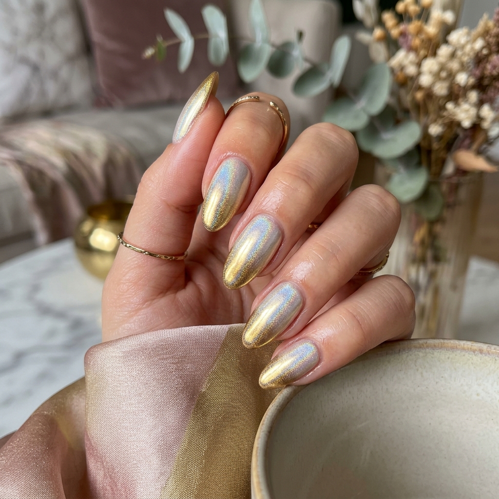 Holographic Mirror Chrome Polish